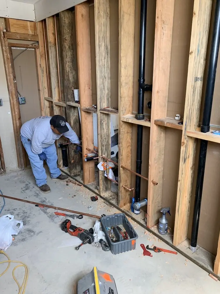 Commercial rough-in plumbing for Gas Line Repair in Dayton View Triangle